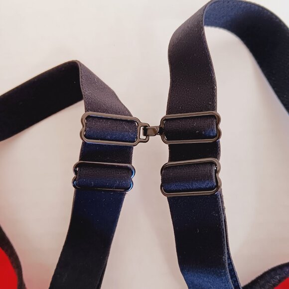 Elomi Women's Pomegranate Pink Energise Underwire Sports Bra Size 44D - Picture 6 of 13